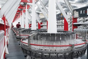 Starlinger customers produce plastic fabrics with circular looms type RX