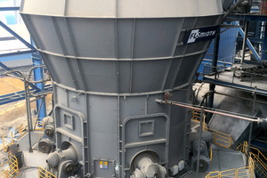 One of the world’s largest cement vertical roller mills atShah Cement in Bangladesh