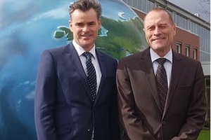 New Claudius Peters leadership team: Frank Siefert (right) and Kurt Herrmann (left)