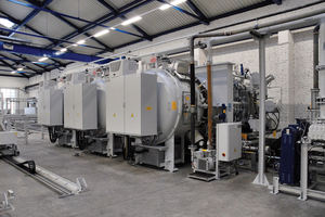 4 With the multi-purpose vacuum chamber furnaces with helium quenching, Heko Ketten revolutionized chain hardening