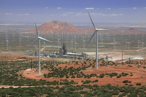 CalPortland wind turbines