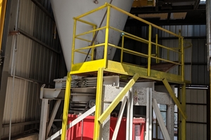 5 The gravimetric dosing system ensures constant, uniform feeding of the preheater