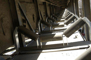 4 In dusty environments such as the OCC cement conveyor, the quality of a conveyor roller has a significant impact on the total cost of ownership