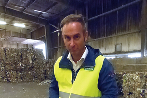 10 Daniel Wresnik, Sales of Untha shredding technology GmbH, explains the new XC-cutting system