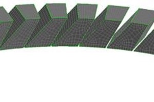 3 The wedge cover gradient nozzle ring technology