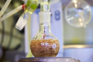 2 The lab determines how the packaging will perform in a large scale recycling mill, on a smaller scale