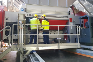 1 The Jupiter 3200: the primary shredder Jupiter 3200 right after its commissioning at ThermoTeam