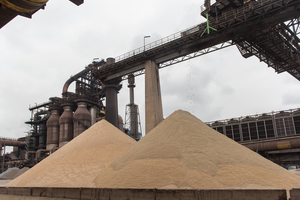 Granulated blast furnace slag