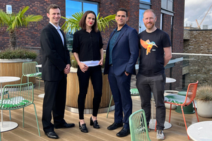 1 Carbon Re’s Co-founders (f.l.t.r.): Daniel Summerbell, Buffy Price, Sherif Elsayed-Ali and Aidan O’Sullivan