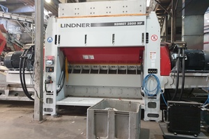 2 The Komet 2800 HP: one of Lindner’s high-performance secondary shredders with corrosion protection package; available upon request