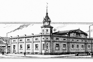 1 Drawing of KHD’s old headquarters and manufacturing site in Kalk (Cologne), back in the early 20th century