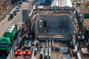 1 Heidelberg Materials is supplying around 450 t of the high-tech building material developed specifically for 3D concrete printing for the project