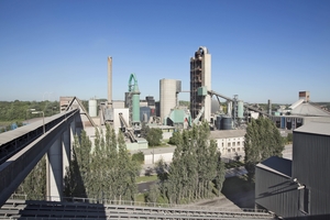Heidelberg Materials’ cement plant in Antoing/Belgium