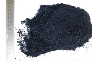 1 Recycled rubber fine gravel used