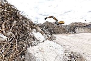 Demolition and recycling at RWG