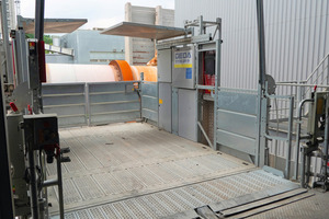 2 The biggest platform variant is 2.9 m by 5.0 m in size and has a maximum load capacity of 3000 kg