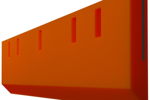 1 Martin Manufactured Canoe Liner with 45º trough angle and adjustable mounting height