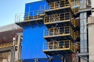 A typical application of a bypass system in a Chinese cement plant