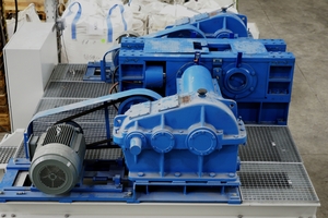 5 ROP roller presses for raw powder or for pre-grinding in a two-stage grinding process