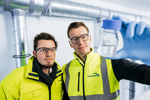 1 Dr Alexander Beck (left) and Thomas Mairegger