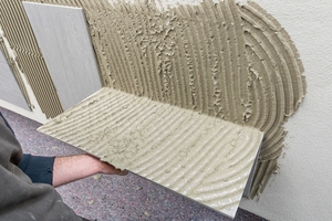 Vinnapas 4419 E and Vinnapas 8819 E are polymeric binders that improve the wetting properties of tile adhesives and offer long correction times