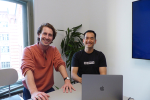 1 Oliver Kanders and Hoang Anh Nguyen gave the ZKG Cement Lime Gypsum interesting insights into the work at alcemy