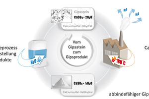 2 Representation of the gypsum circuit