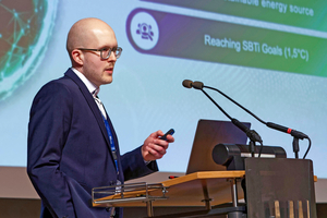 3 One of many inventions shown at the 10th International Drymix Mortar Conference was an innovative calcium aluminate technology, presented by Dr Julan Wolf, Çimsa