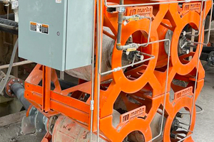 2 Martin X-Stand with a solenoid box mounted on the side for better access